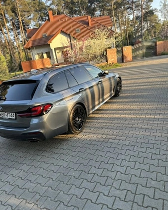 BMW Seria 5 cena 170900 przebieg: 167254, rok produkcji 2019 z Warszawa małe 742